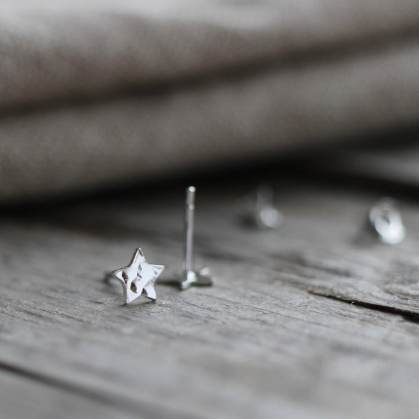 Star stud earring