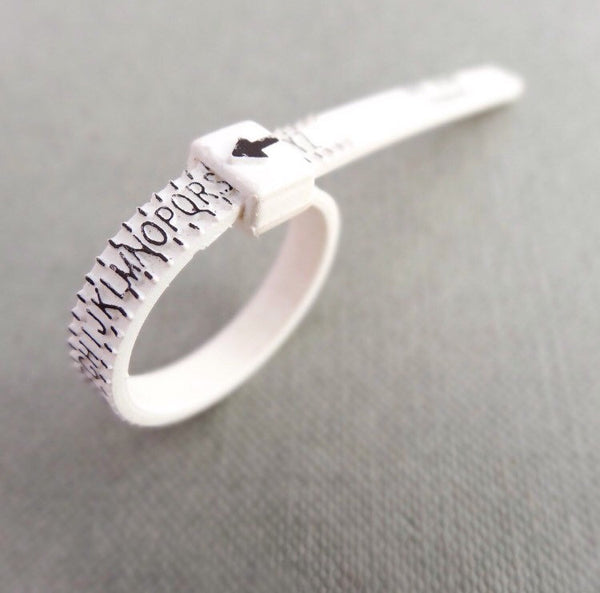 FREE ring sizing - DIY Ring Multisizer gauge with £5 off rings