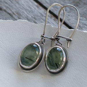 Earrings handmade silver artisan earrings