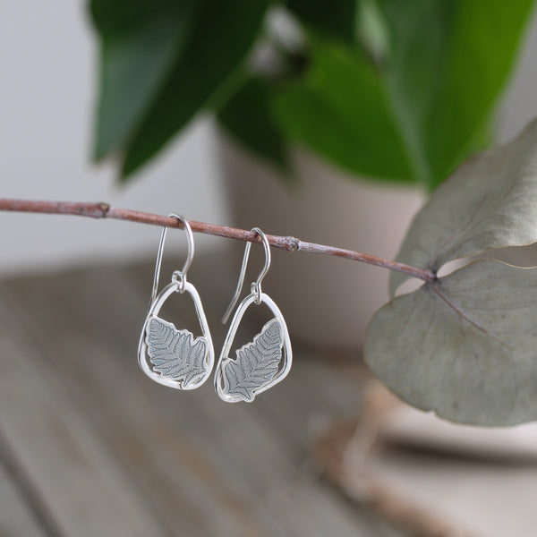 Fern earrings