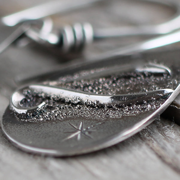 Under the waves earrings