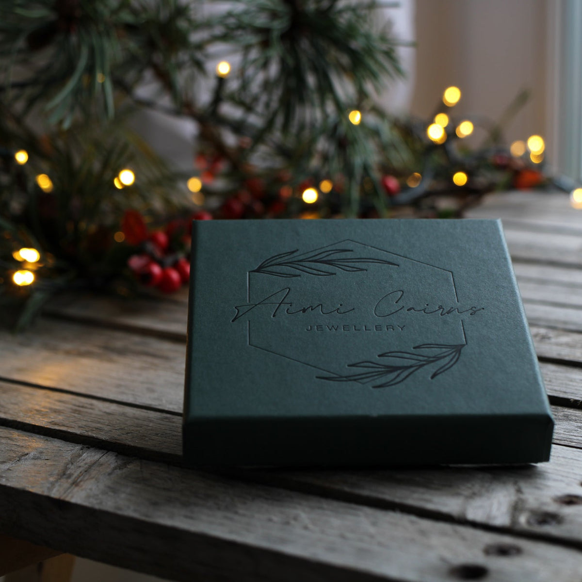Branded jewellery gift box