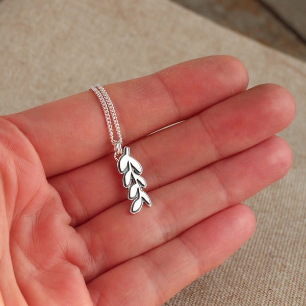 Layered Leaf Necklace