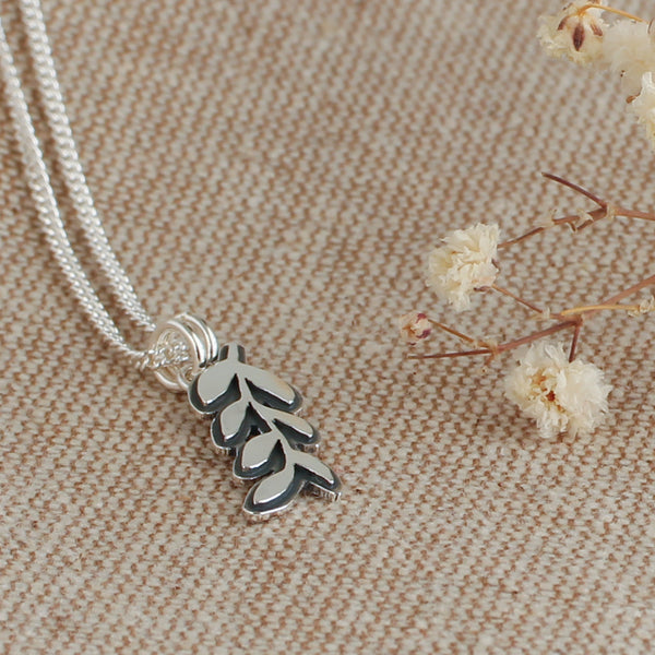 Layered Leaf Necklace