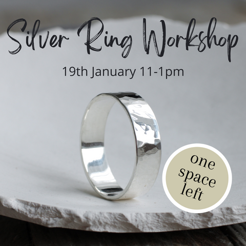 Silver Ring Workshop - 19 January 2025 11-1pm