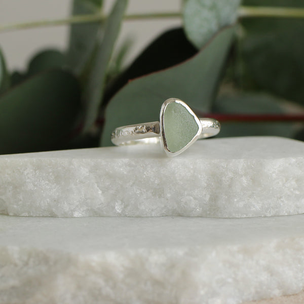 Setting Sea Glass in Silver Workshop - 14 March 10.30-3.30