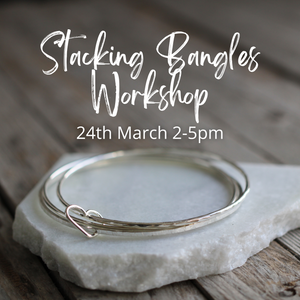silver bangle making workshop, aimi cairns jewellery, milton of crathes, jewellery classes aberdeen