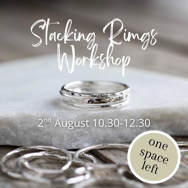 Stacking Rings Workshop - 2 August 2026 10.30-12.30