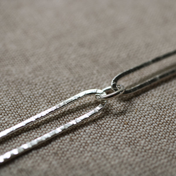 Statement Paper Clip Links Necklace - Limited edition