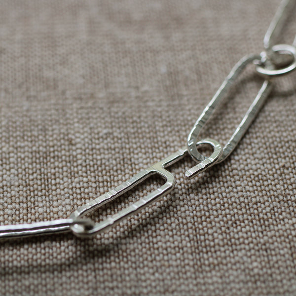 Statement Paper Clip Links Necklace - Limited edition