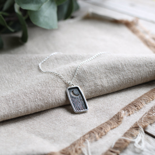 Whisperwood pendant