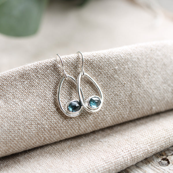 Kyanite drop earrings