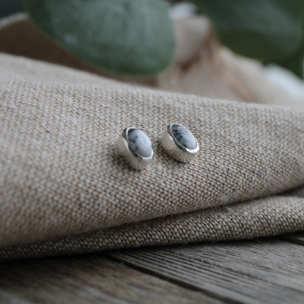 Tiny Gemstone Stud Earrings - Limited Edition